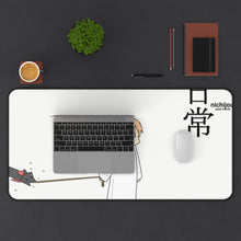 Load image into Gallery viewer, Nichijō Mouse Pad (Desk Mat) With Laptop
