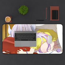 Load image into Gallery viewer, Kanna Kamui Mouse Pad (Desk Mat) With Laptop
