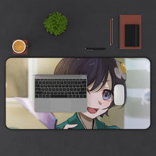 Load image into Gallery viewer, Monogatari (Series) Mouse Pad (Desk Mat) With Laptop

