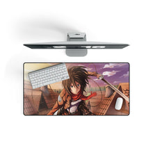 Load image into Gallery viewer, Anime Attack On Titan Mouse Pad (Desk Mat) On Desk
