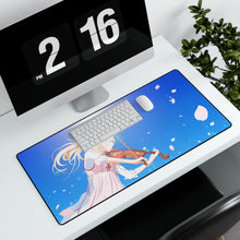 Load image into Gallery viewer, Anime Your Lie in April Mouse Pad (Desk Mat) With Laptop
