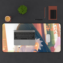 Load image into Gallery viewer, Is It Wrong To Try To Pick Up Girls In A Dungeon? Mouse Pad (Desk Mat) With Laptop
