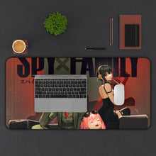 Load image into Gallery viewer, Spy X Family Mouse Pad (Desk Mat) With Laptop
