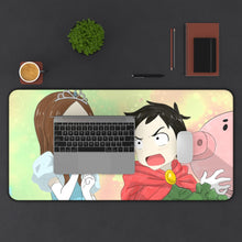Load image into Gallery viewer, Karakai Jouzu No Takagi-san Mouse Pad (Desk Mat) With Laptop
