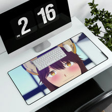 Load image into Gallery viewer, The Ice Guy and His Cool Female Colleague Mouse Pad (Desk Mat)
