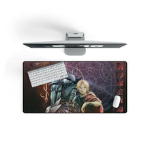 Load image into Gallery viewer, Fullmetal Alchemist-Edward &amp; Alphonse Mouse Pad (Desk Mat) On Desk
