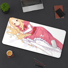 Load image into Gallery viewer, EroManga-Sensei Mouse Pad (Desk Mat) On Desk
