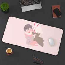 Load image into Gallery viewer, Darling In The FranXX Mouse Pad (Desk Mat) On Desk
