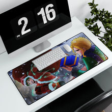 Load image into Gallery viewer, My Hero Academia Izuku Midoriya, All Might Mouse Pad (Desk Mat) With Laptop
