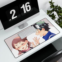 Load image into Gallery viewer, My Hero Academia Izuku Midoriya, Ochako Uraraka Mouse Pad (Desk Mat) With Laptop
