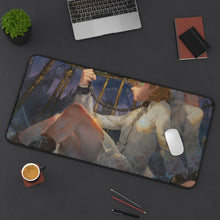 Load image into Gallery viewer, The Promised Neverland Norman, Emma Mouse Pad (Desk Mat) On Desk
