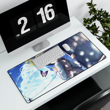 Load image into Gallery viewer, Anime Girl Mouse Pad (Desk Mat) With Laptop
