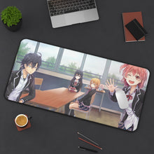 Load image into Gallery viewer, My Teen Romantic Comedy SNAFU Hachiman Hikigaya, Yukino Yukinoshita, Yui Yuigahama Mouse Pad (Desk Mat) On Desk
