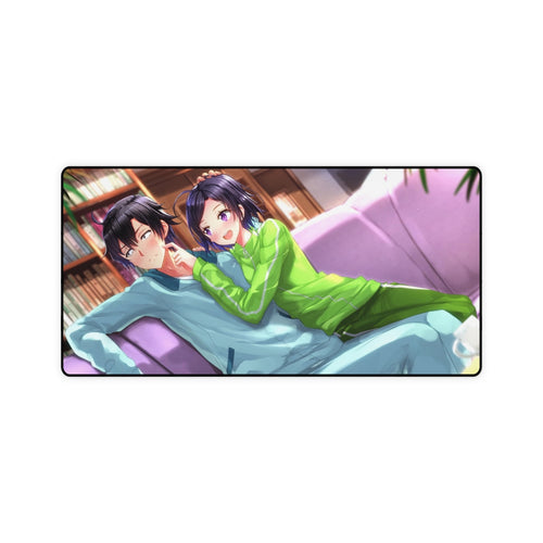 My Teen Romantic Comedy SNAFU Hachiman Hikigaya, Komachi Hikigaya Mouse Pad (Desk Mat)