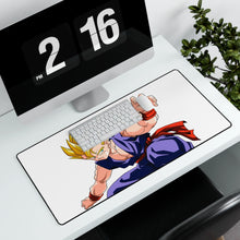 Load image into Gallery viewer, Gohan SSJ Mouse Pad (Desk Mat) With Laptop
