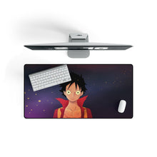 Load image into Gallery viewer, Monkey d. fluffy the future pirate king Mouse Pad (Desk Mat) On Desk
