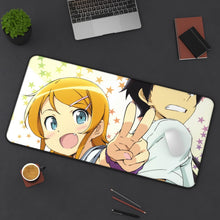 Load image into Gallery viewer, Oreimo Kirino Kousaka Mouse Pad (Desk Mat) On Desk
