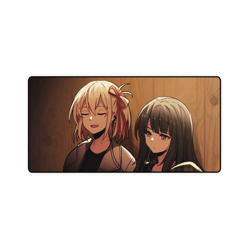 Lycoris Recoil Takina Inoue, Chisato Nishikigi Mouse Pad (Desk Mat)