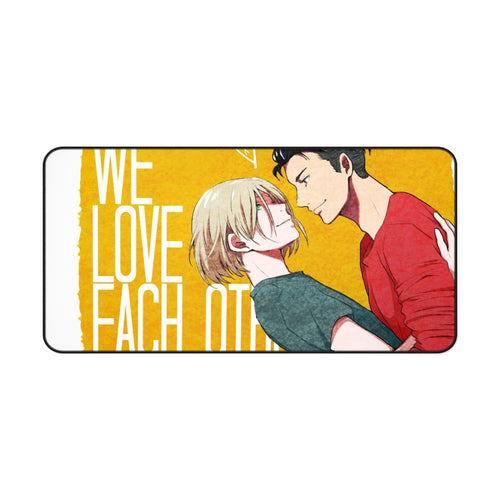 Yuri!!! On Ice Yuri Plisetsky, Otabek Altin Mouse Pad (Desk Mat)
