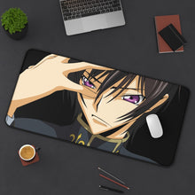 Load image into Gallery viewer, Lelouch Lamperouge Mouse Pad (Desk Mat) On Desk
