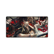 Anime, Guy, Bandage, Katana, Mouse Pad (Desk Mat)