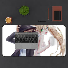 Load image into Gallery viewer, Blood Blockade Battlefront Leonardo Watch Mouse Pad (Desk Mat) With Laptop
