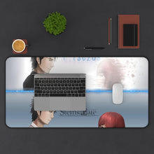 Load image into Gallery viewer, Steins;Gate Kurisu Makise Mouse Pad (Desk Mat) With Laptop
