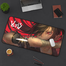 Load image into Gallery viewer, Hyakkimaru Mouse Pad (Desk Mat) On Desk
