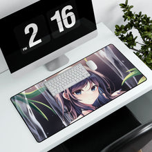 Load image into Gallery viewer, Anime Girl Mouse Pad (Desk Mat) With Laptop
