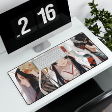 Load image into Gallery viewer, Anime Girl Mouse Pad (Desk Mat) With Laptop
