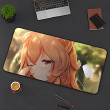 Load image into Gallery viewer, Cute raphtalia Mouse Pad (Desk Mat) On Desk
