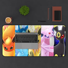Load image into Gallery viewer, Eeveelution Mouse Pad (Desk Mat) With Laptop
