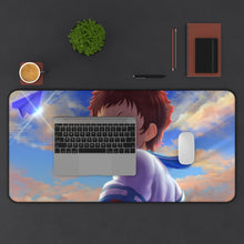 Load image into Gallery viewer, Nagi No Asukara Mouse Pad (Desk Mat) With Laptop
