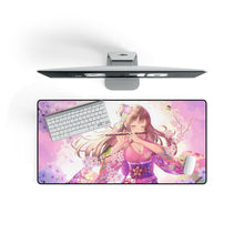 Load image into Gallery viewer, Anime Girl Mouse Pad (Desk Mat) On Desk
