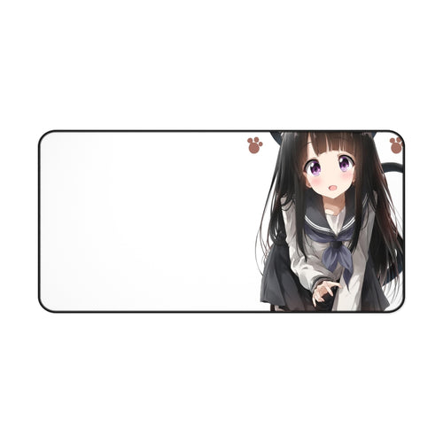 Eru Chitanda  Cat form Mouse Pad (Desk Mat)