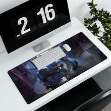 Load image into Gallery viewer, Laid-Back Camp Mouse Pad (Desk Mat) With Laptop
