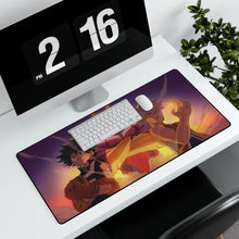 Load image into Gallery viewer, My Hero Academia Izuku Midoriya, Katsuki Bakugou, All Might Mouse Pad (Desk Mat) With Laptop
