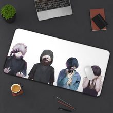 Load image into Gallery viewer, Ken Kaneki Transformation Mouse Pad (Desk Mat) On Desk
