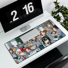Load image into Gallery viewer, My Hero Academia Izuku Midoriya, Katsuki Bakugou, Tenya Iida, Shouta Aizawa, Tsuyu Asui Mouse Pad (Desk Mat) With Laptop
