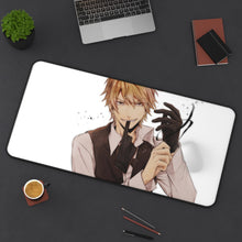 Load image into Gallery viewer, Durarara!! Shizuo Heiwajima Mouse Pad (Desk Mat) On Desk
