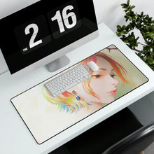 Load image into Gallery viewer, Anime Girl Blonde Short Hair Mouse Pad (Desk Mat)
