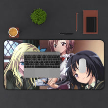 Load image into Gallery viewer, Boku Wa Tomodachi Ga Sukunai Sena Kashiwazaki, Yozora Mikazuki, Yukimura Kusunoki Mouse Pad (Desk Mat) With Laptop
