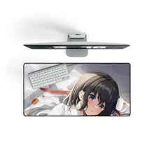Load image into Gallery viewer, Anime Girl Mouse Pad (Desk Mat) On Desk

