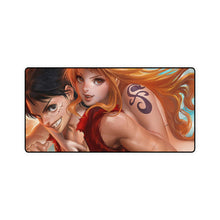Load image into Gallery viewer, Luffy, Nami, One Piece, Mouse Pad (Desk Mat)
