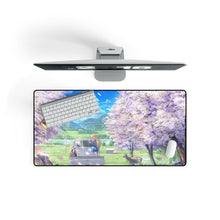 Load image into Gallery viewer, Anime Girl Mouse Pad (Desk Mat) On Desk

