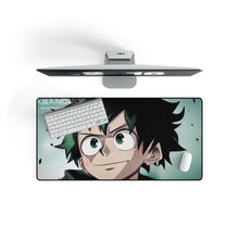 Load image into Gallery viewer, My Hero Academia Izuku Midoriya Mouse Pad (Desk Mat) On Desk
