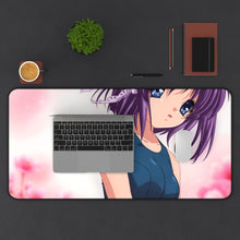 Load image into Gallery viewer, Clannad Ryou Fujibayashi Mouse Pad (Desk Mat) With Laptop
