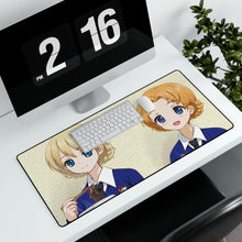 Load image into Gallery viewer, Girls und Panzer Mouse Pad (Desk Mat) With Laptop
