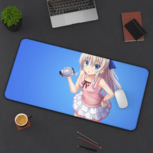 Load image into Gallery viewer, Nao Tomori Mouse Pad (Desk Mat) On Desk
