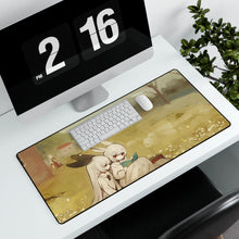 Load image into Gallery viewer, Anime Girl Mouse Pad (Desk Mat) With Laptop

